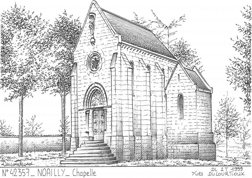 N 42357 - NOAILLY - chapelle