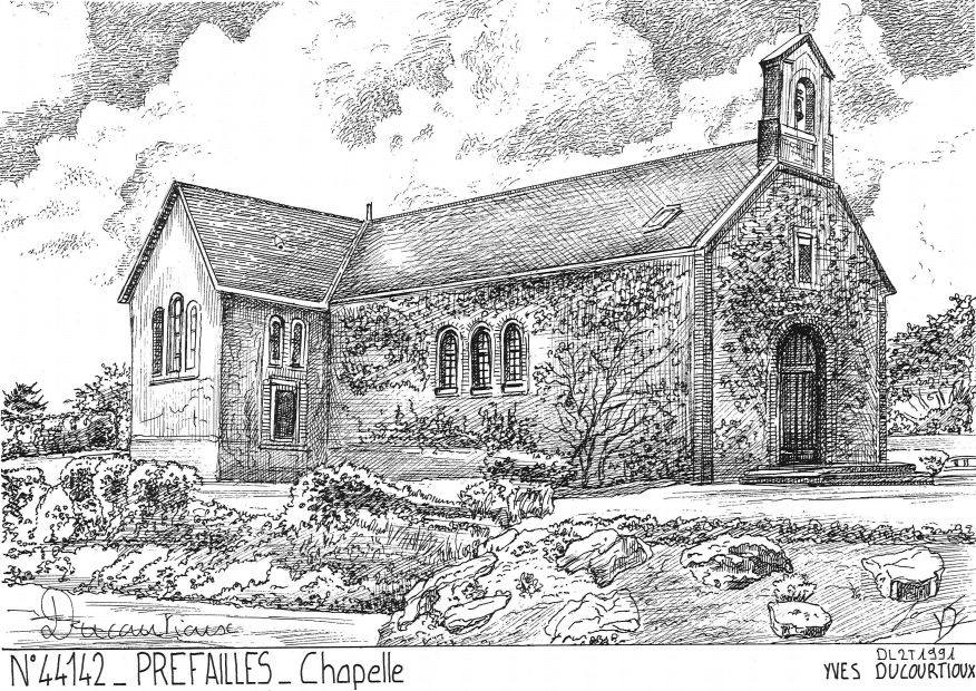 N 44142 - PREFAILLES - chapelle