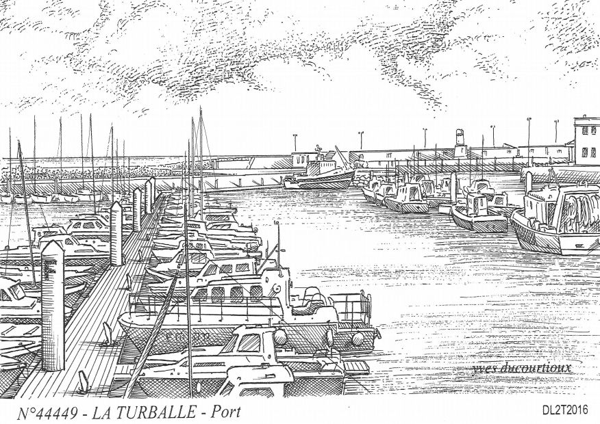 N 44449 - LA TURBALLE - port