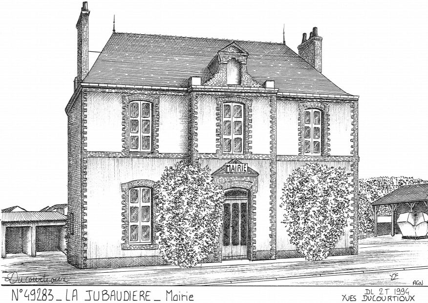 N 49283 - LA JUBAUDIERE - mairie
