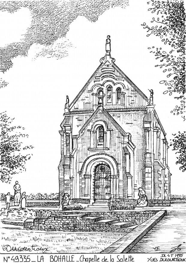 N 49335 - LA BOHALLE - chapelle de la salette