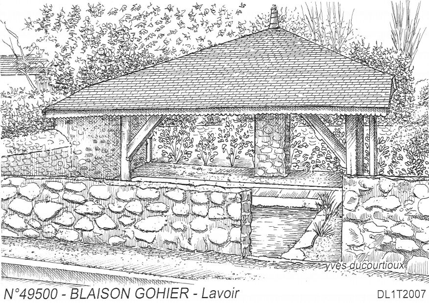 N 49500 - BLAISON GOHIER - lavoir
