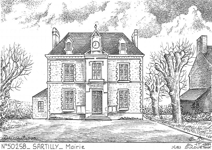 N 50258 - SARTILLY - mairie