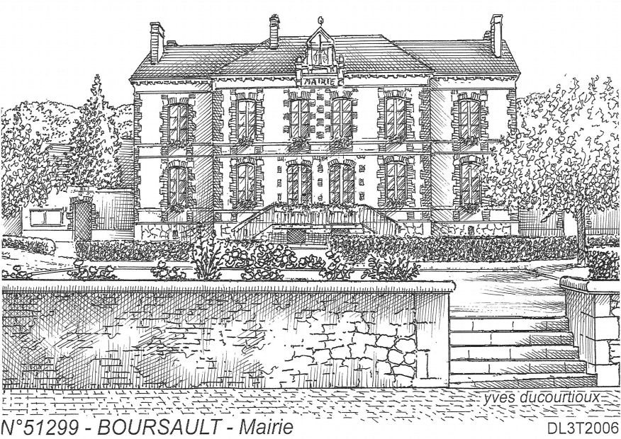 N 51299 - BOURSAULT - mairie