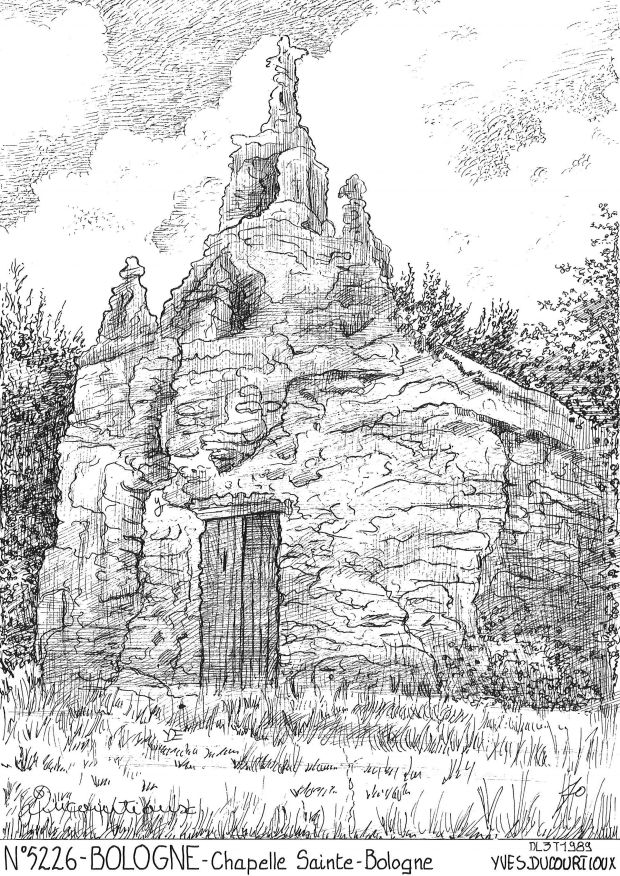 N 52026 - BOLOGNE - chapelle ste bologne