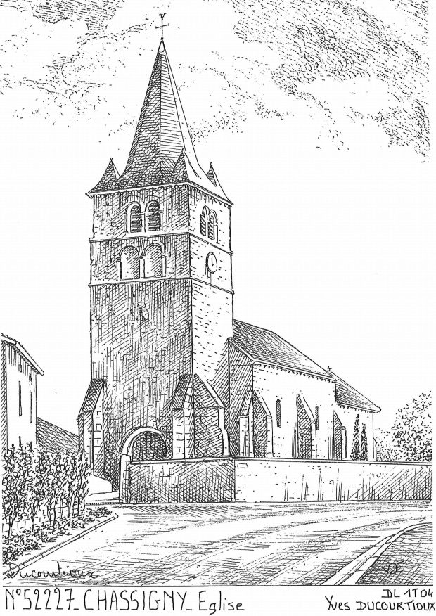 N 52227 - CHASSIGNY - �glise