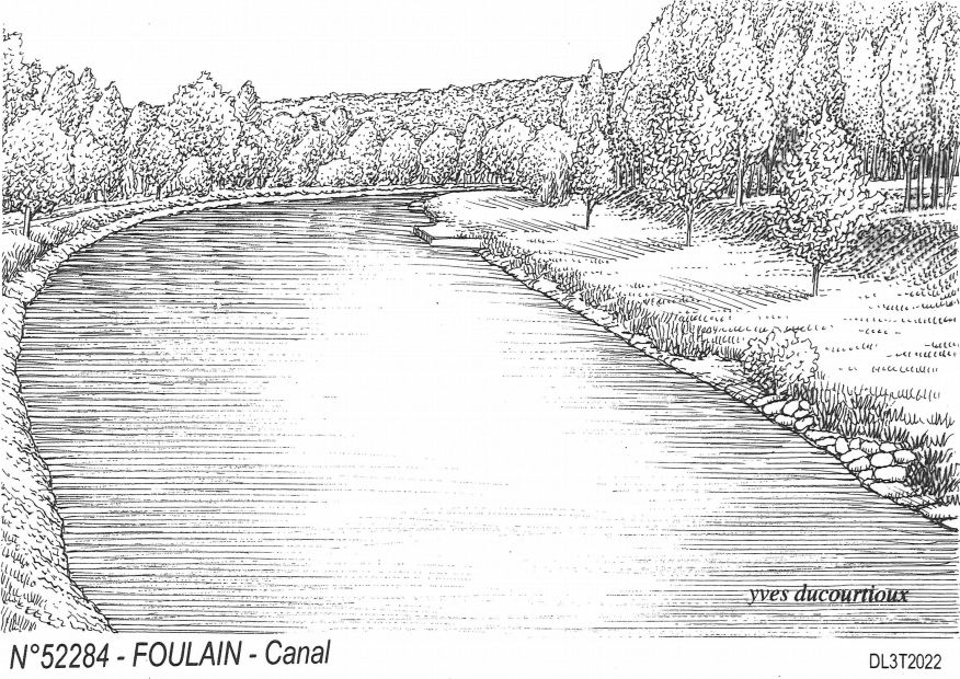 N 52284 - FOULAIN - canal