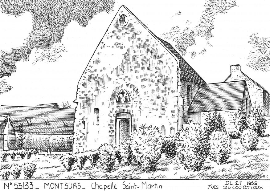 N 53133 - MONTSURS - chapelle st martin