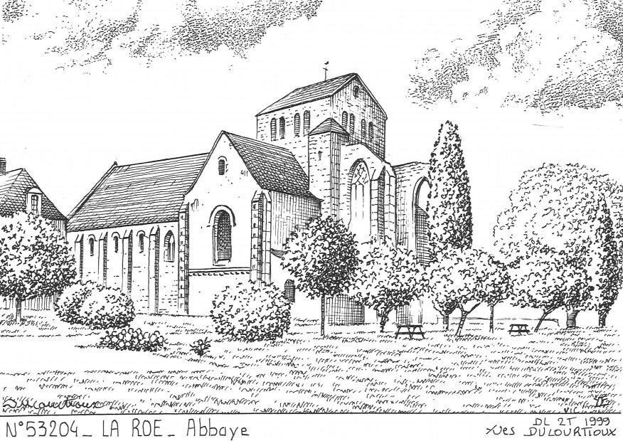 N 53204 - LA ROE - abbaye