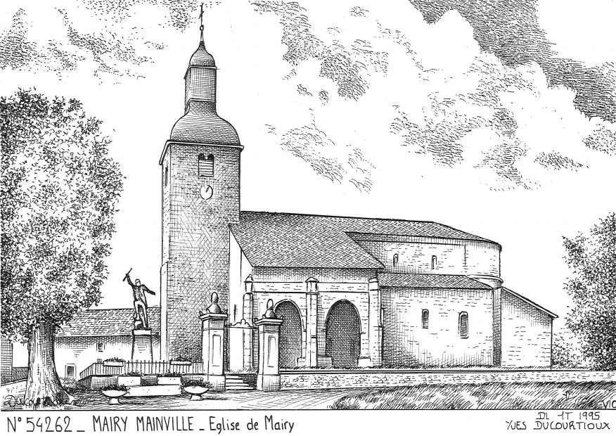 N 54262 - MAIRY MAINVILLE - �glise