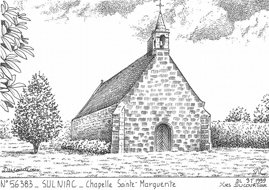 N 56383 - SULNIAC - chapelle ste marguerite