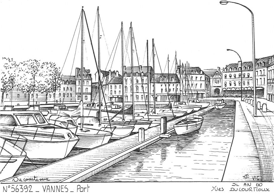 N 56392 - VANNES - port