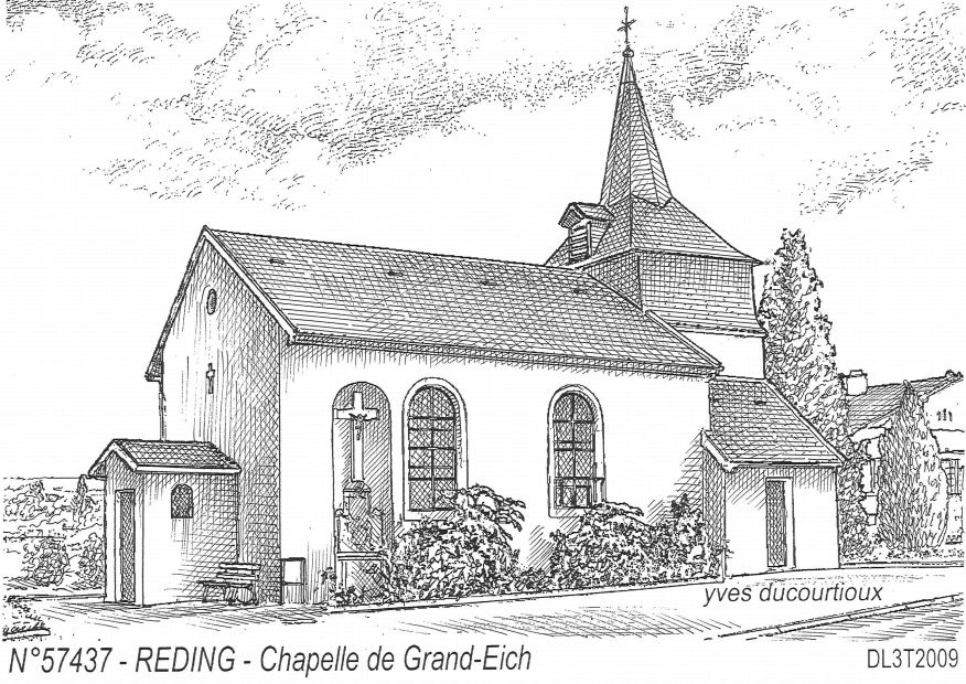 N 57437 - REDING - chapelle de grand eich
