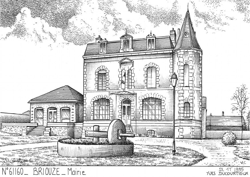 N 61160 - BRIOUZE - mairie
