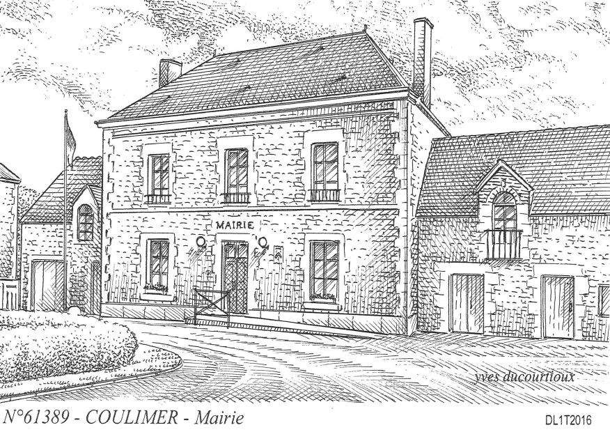 N 61389 - COULIMER - mairie