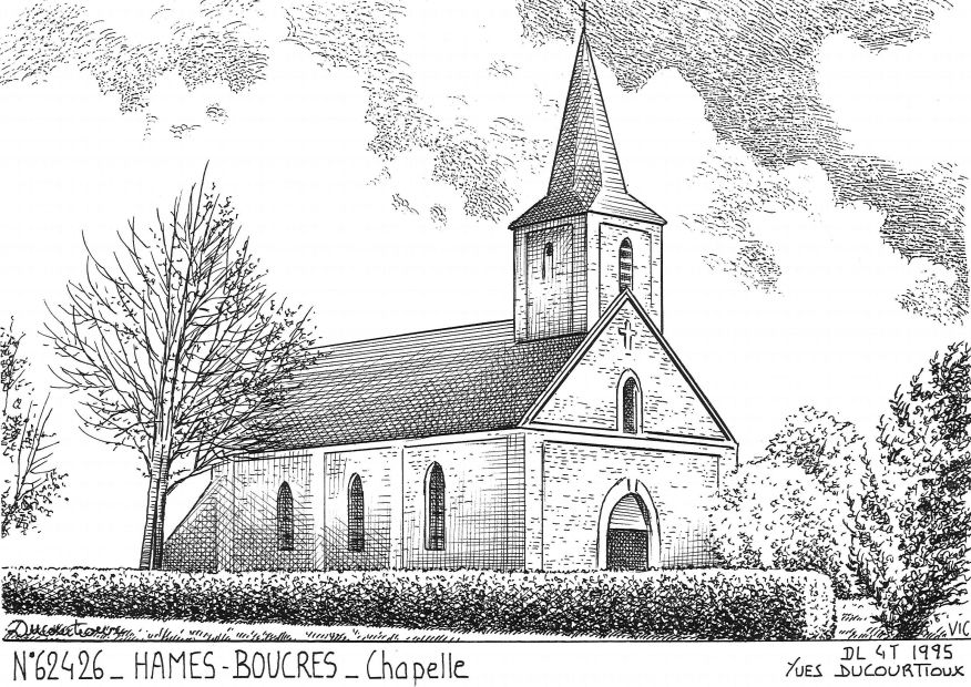N 62426 - HAMES BOUCRES - chapelle