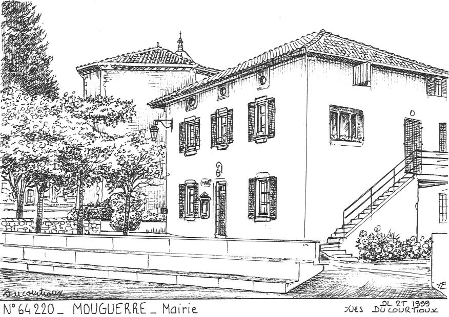 N 64220 - MOUGUERRE - mairie