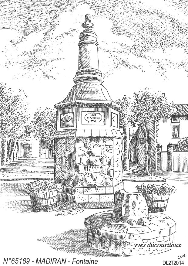 N 65169 - MADIRAN - fontaine