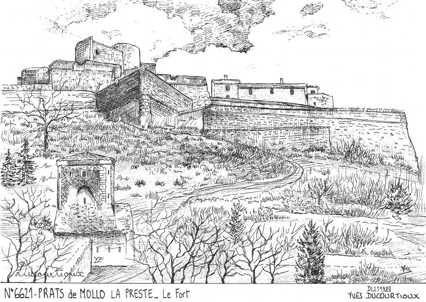N 66021 - PRATS DE MOLLO LA PRESTE - le fort