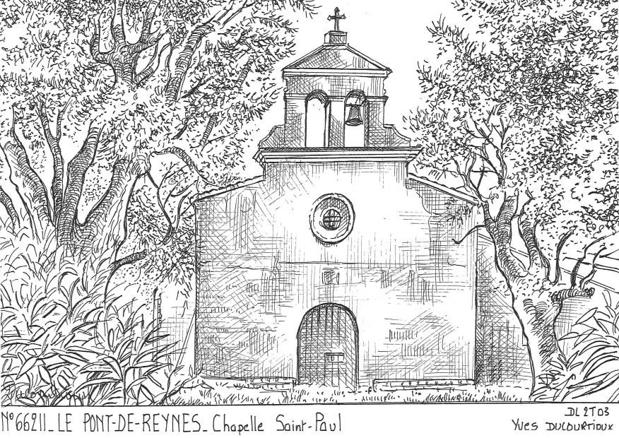 N 66211 - LE PONT DE REYNES - chapelle st paul