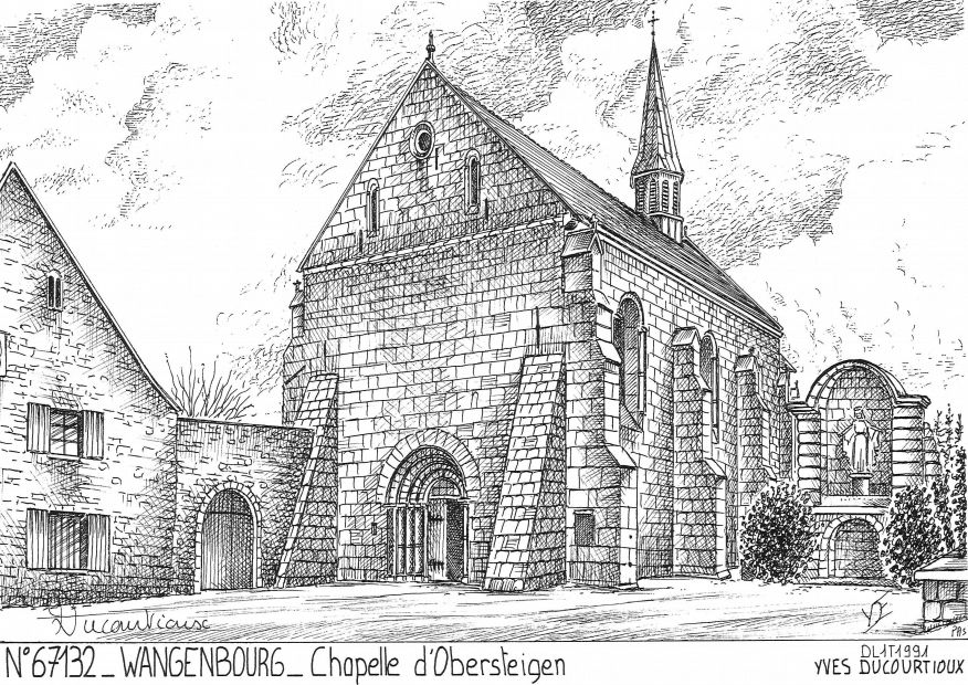N 67132 - WANGENBOURG - chapelle d obersteigen