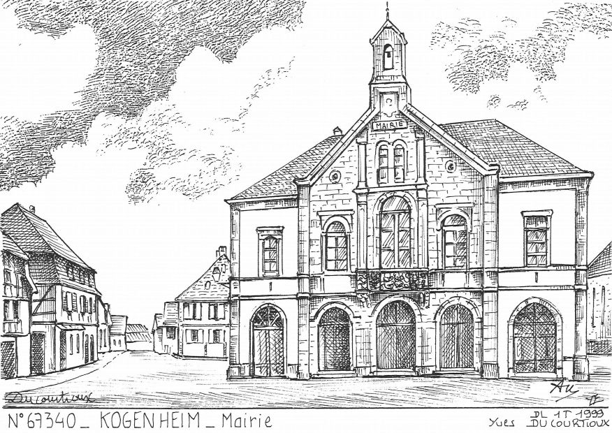 N 67340 - KOGENHEIM - mairie