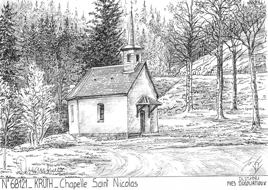 N 68121 - KRUTH - chapelle st nicolas