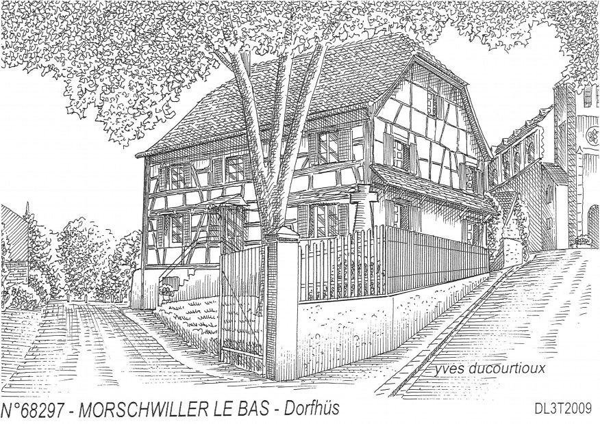 N 68297 - MORSCHWILLER LE BAS - dorfh�s