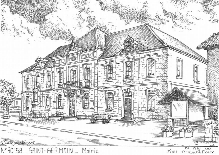 N 70158 - ST GERMAIN - mairie