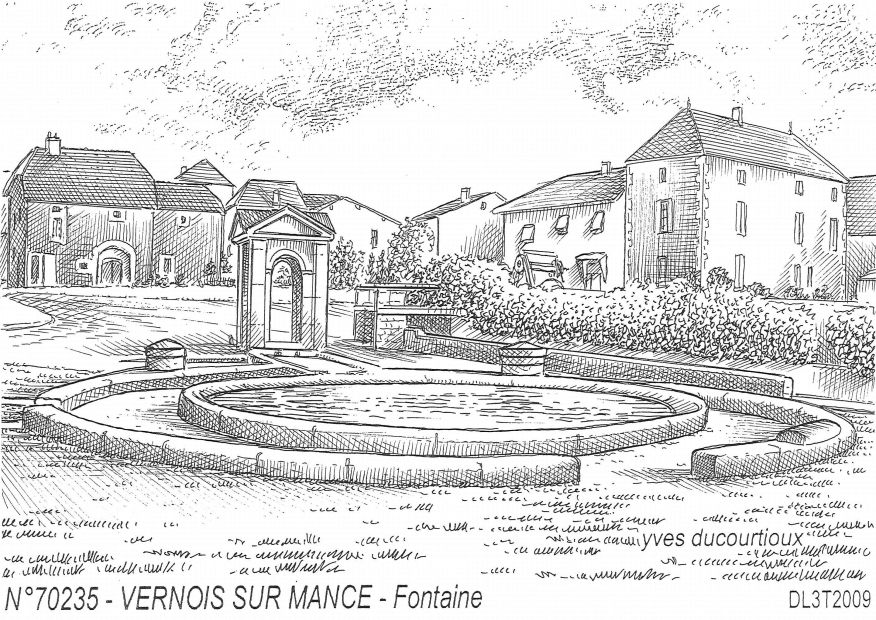 N 70235 - VERNOIS SUR MANCE - fontaine