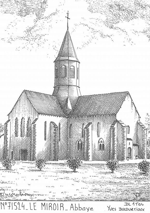 N 71524 - LE MIROIR - abbaye