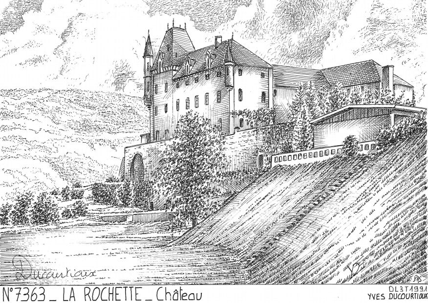 N 73063 - LA ROCHETTE - ch�teau