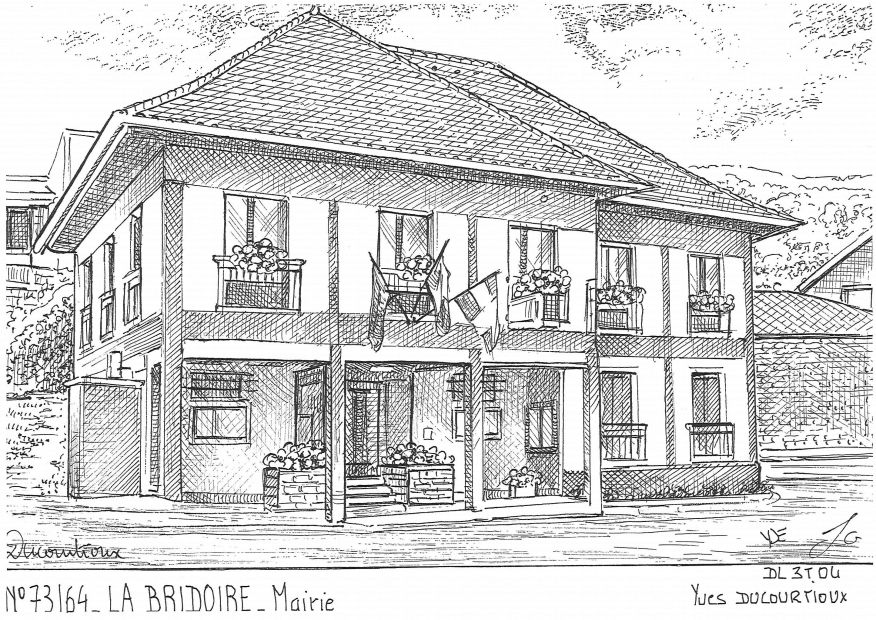 N 73164 - LA BRIDOIRE - mairie