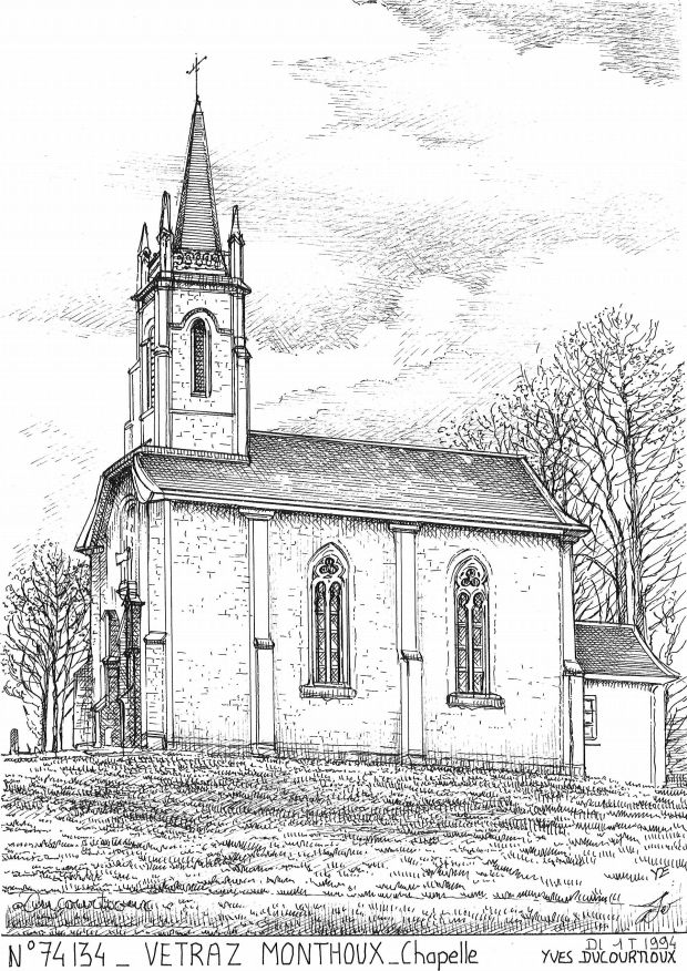 N 74134 - VETRAZ MONTHOUX - chapelle