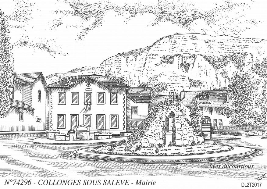 N 74296 - COLLONGES SOUS SALEVE - mairie