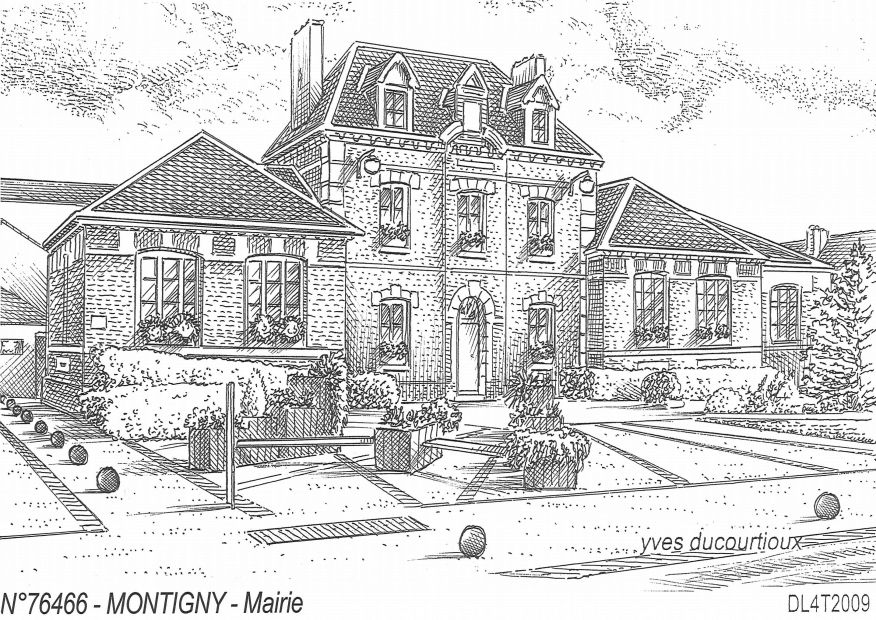 N 76466 - MONTIGNY - mairie