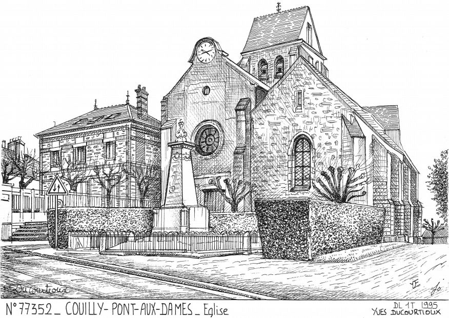 N 77352 - COUILLY PONT AUX DAMES - glise