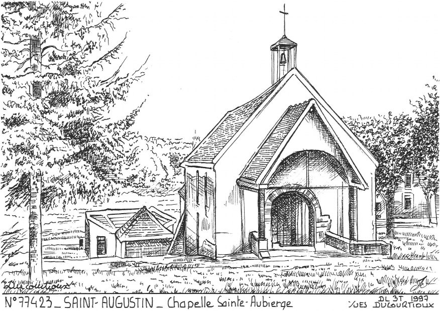 N 77423 - ST AUGUSTIN - chapelle ste aubierge