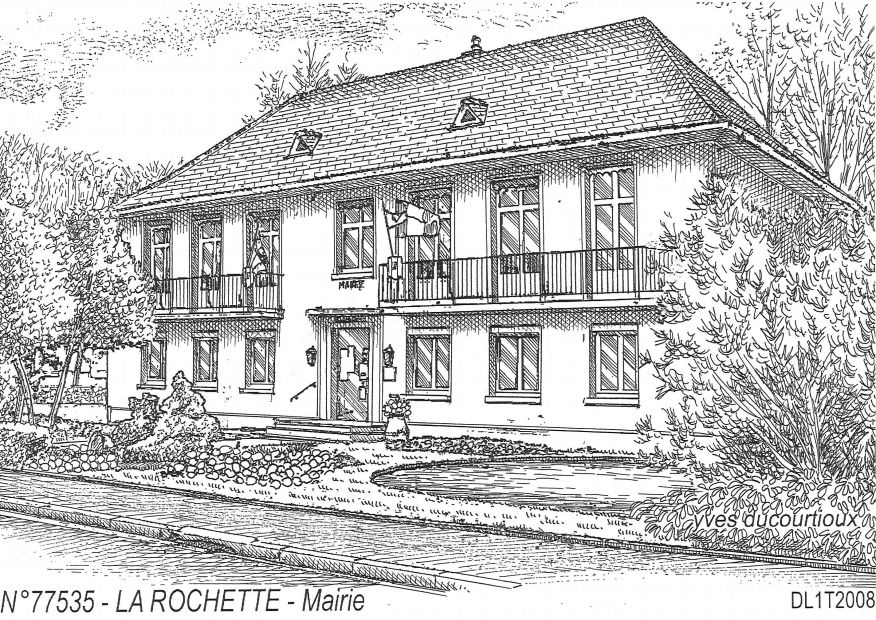 N 77535 - LA ROCHETTE - mairie
