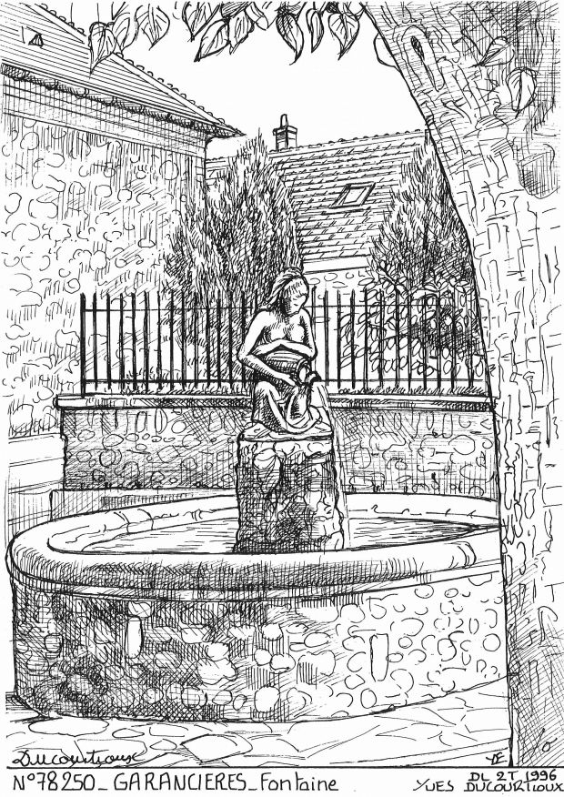 N 78250 - GARANCIERES - fontaine