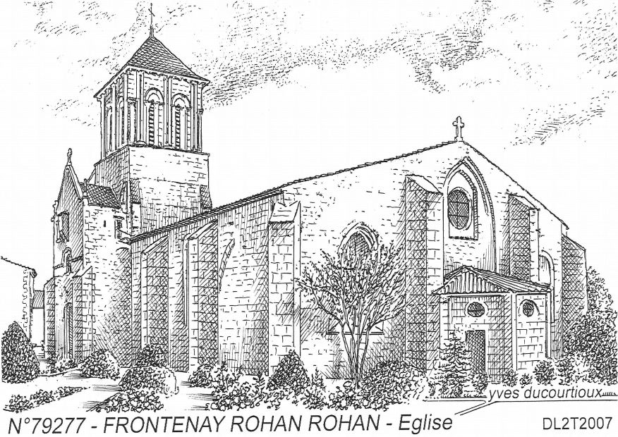 N 79277 - FRONTENAY ROHAN ROHAN - glise