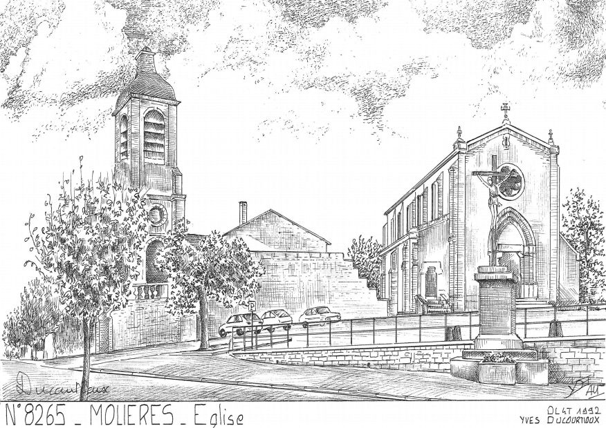 N 82065 - MOLIERES - �glise