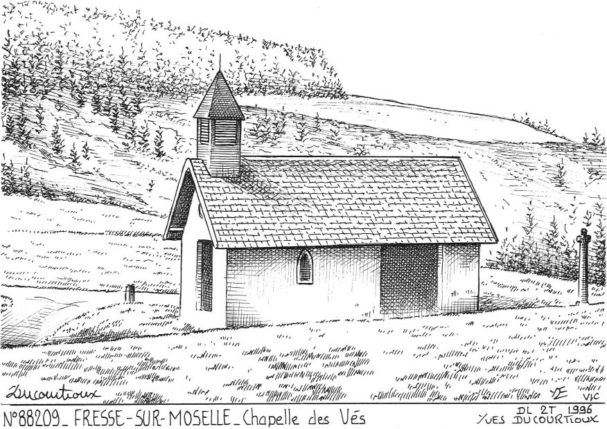 N 88209 - FRESSE SUR MOSELLE - chapelle des v�s