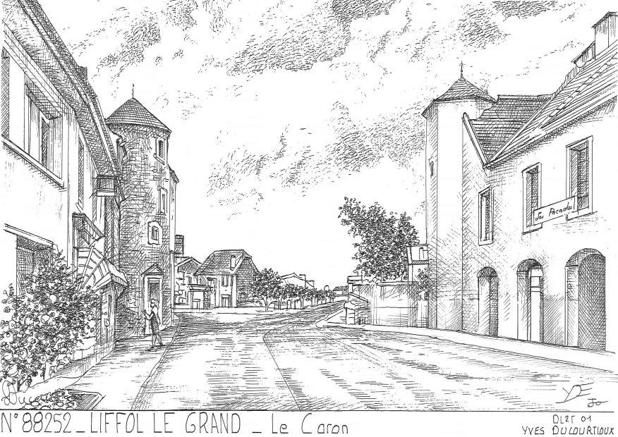 N 88252 - LIFFOL LE GRAND - le caron
