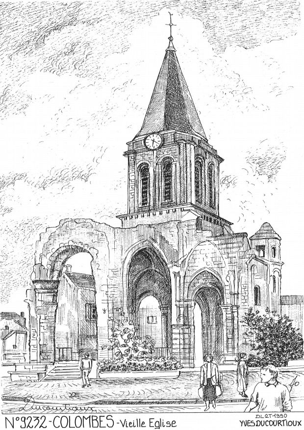 N 92032 - COLOMBES - vieille glise