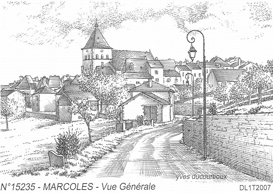 N 15235 - MARCOLES - vue gnrale