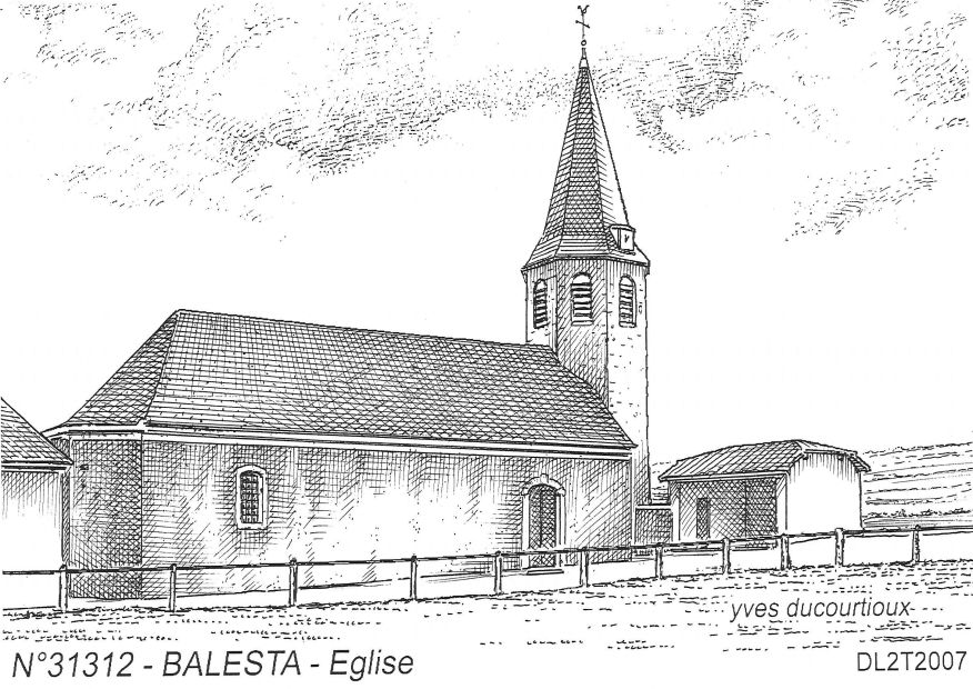 N 31312 - BALESTA - église