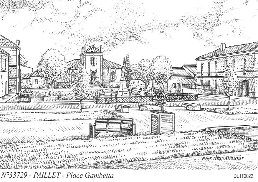 N 33729 - PAILLET - place gambetta