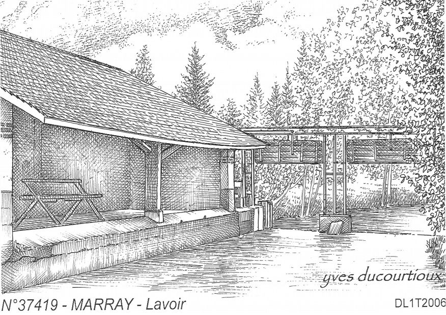 N 37419 - MARRAY - lavoir