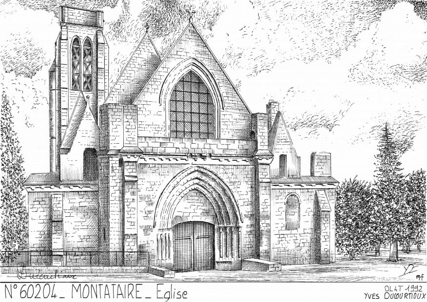 N 60204 - MONTATAIRE - glise